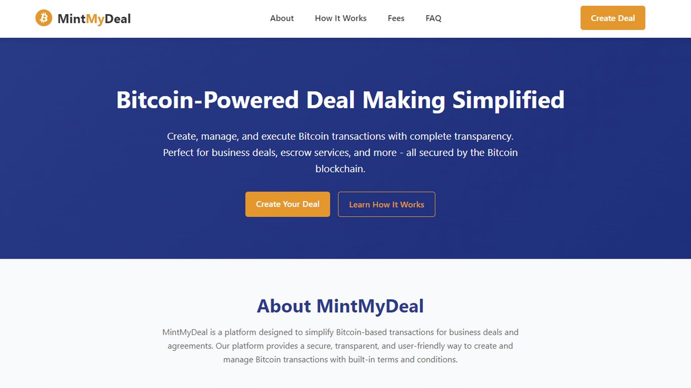 Mint My Deal