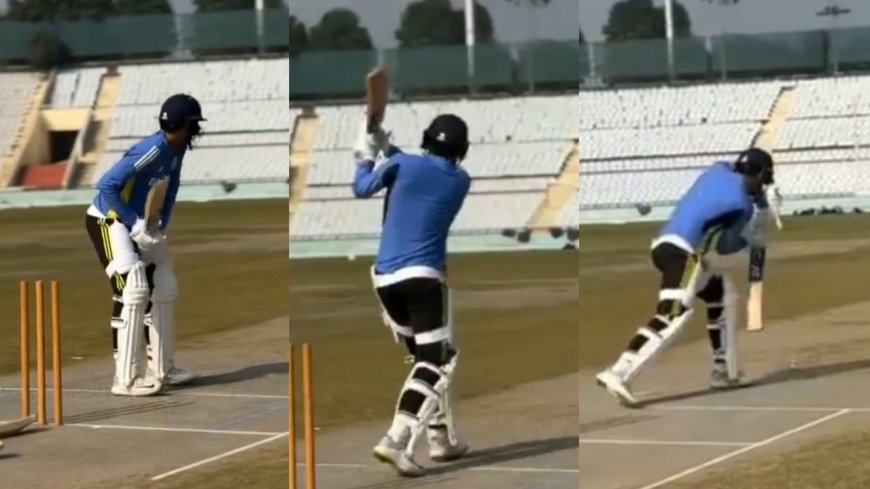 Shubman Gill gets ready for ICC Champions Trophy 2025 {PC:X}