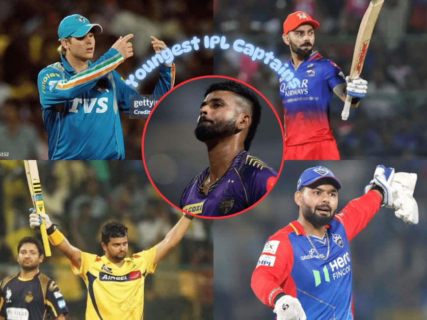 Here is a list of the youngest among the IPL captains.