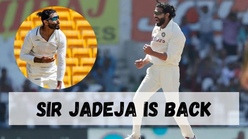 Ravindra Jadeja takes a five-wicket haul on his Ranji Return