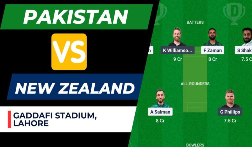 PAK vs NZ Dream11 Team, 1st ODI of Tri-Series, Captain and Vice Captain picks