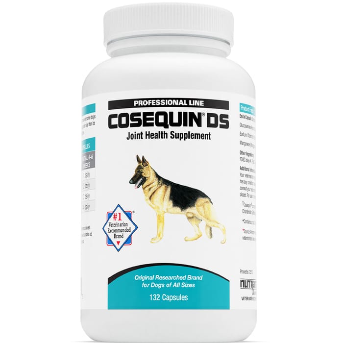 Nutramax Cosequin for Dogs Joint Health Supplement Contains Glucosamine for Dogs Plus Chondroitin Supports Healthy Joints For All Breeds and Sizes Sprinkle Capsules 132 Count product detail number 1.0