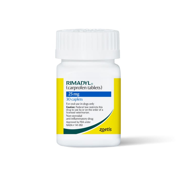 Rimadyl for Dogs 25 mg Caplets 30 ct product detail number 1.0