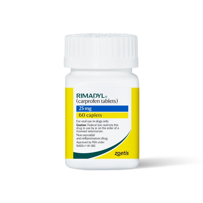 Rimadyl for Dogs 25 mg Caplets 60 ct product detail number 1.0