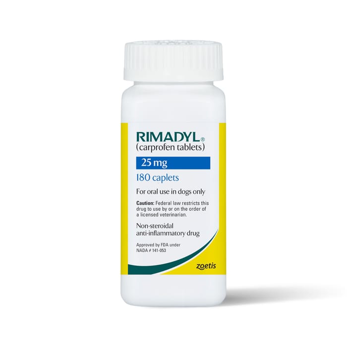Rimadyl for Dogs 25 mg Caplets 180 ct product detail number 1.0