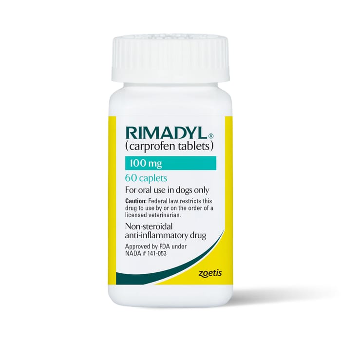 Rimadyl for Dogs 100 mg Caplets 60 ct product detail number 1.0