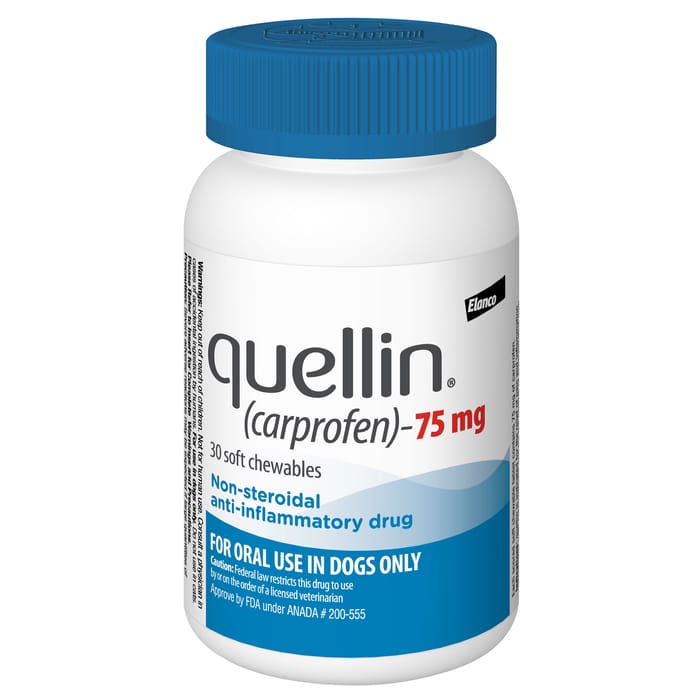 Quellin Carprofen Soft Chews 75 mg chewables 30 ct product detail number 1.0