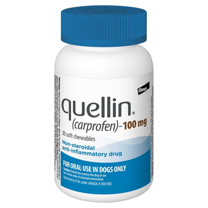 Quellin Carprofen Soft Chews 100 mg chewables 30 ct product detail number 1.0