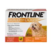 Frontline Gold 6 pk Dog Small 5-22 lbs