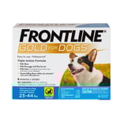 Frontline Gold 6 pk Dog Medium 23-44 lbs