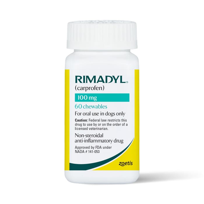 Rimadyl for Dogs 100 mg Chewables 60 ct product detail number 1.0