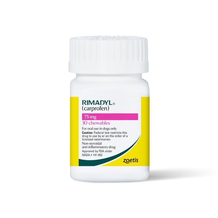 Rimadyl for Dogs 75 mg Chewables 30 ct product detail number 1.0