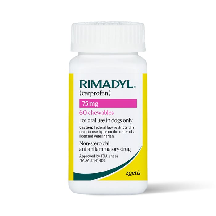 Rimadyl for Dogs 75 mg Chewables 60 ct product detail number 1.0