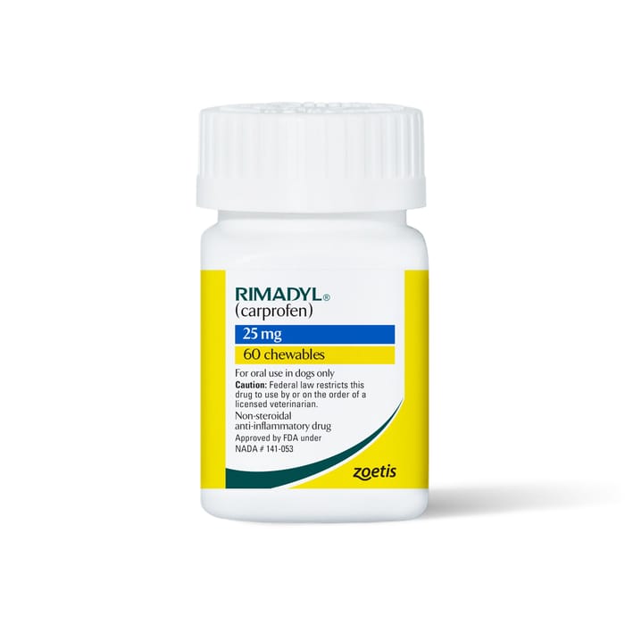 Rimadyl for Dogs 25 mg Chewables 60 ct product detail number 1.0