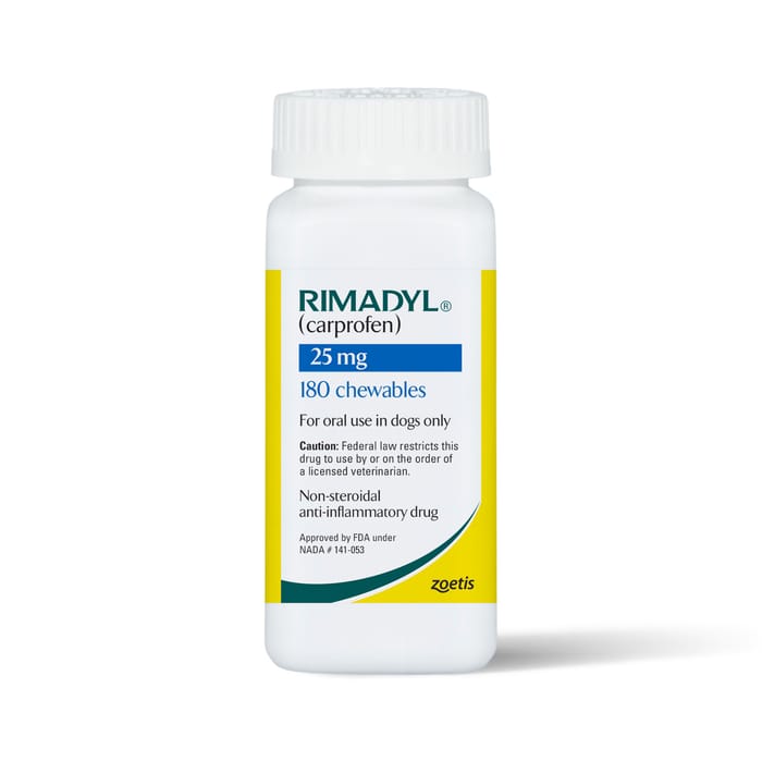 Rimadyl for Dogs 25 mg Chewables 180 ct product detail number 1.0