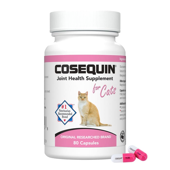 Nutramax Cosequin Joint Health Supplement for Cats - With Glucosamine and Chondroitin 80 Capsules product detail number 1.0