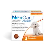 NexGard (afoxolaner) Chewables for Dogs