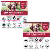 K9 Advantix II 12pk Red Dog 21-55 lbs