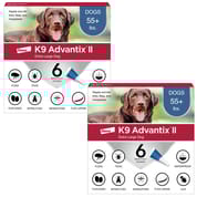 K9 Advantix II 12pk Blue Dog Over 55 lbs