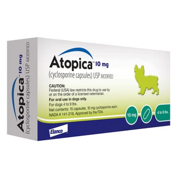 Atopica For Dogs 10 mg 15 Capsule Pk-product-tile