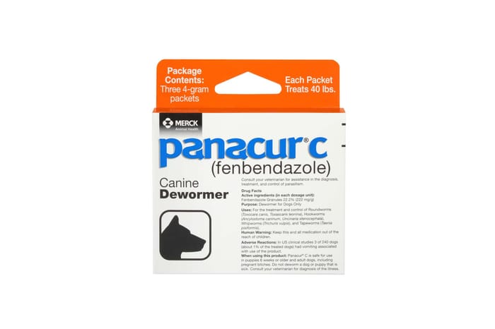 Panacur C Canine Dewormer Three 4 Gram Packages product detail number 1.0