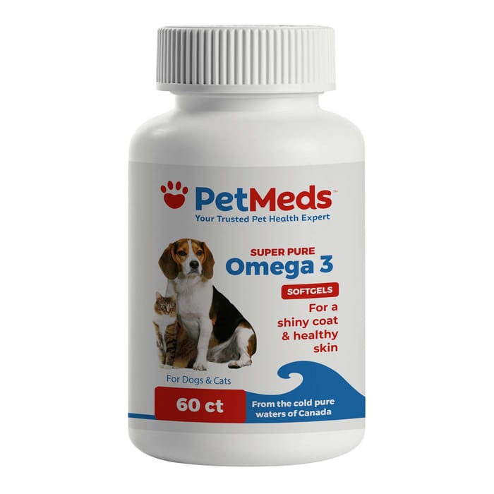 PetMeds Super Pure Omega 3 Softgels - 60 Count product detail number 1.0