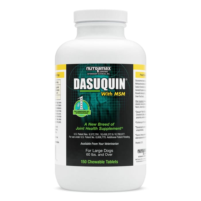 Nutramax Dasuquin Joint Health Supplement - With Glucosamine, Chondroitin, ASU, MSM, Boswellia Serrata Extract, Green Tea Extract Large Dogs, 150 Chewable Tablets product detail number 1.0