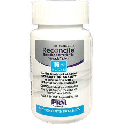 Reconcile® Chewable Tablets for Dogs - 16 mg, 30 ct product detail number 1.0