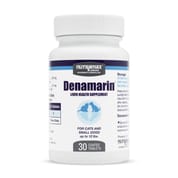 Nutramax Denamarin Liver Supplement (with SAMe + Silybin) Bottle of Tablets for Cats and