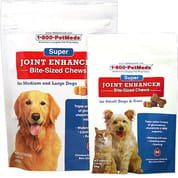 Super Joint Enhancer (glucosamine HCL + chondroitin sulfate) Bite-Sized Chews for Dogs