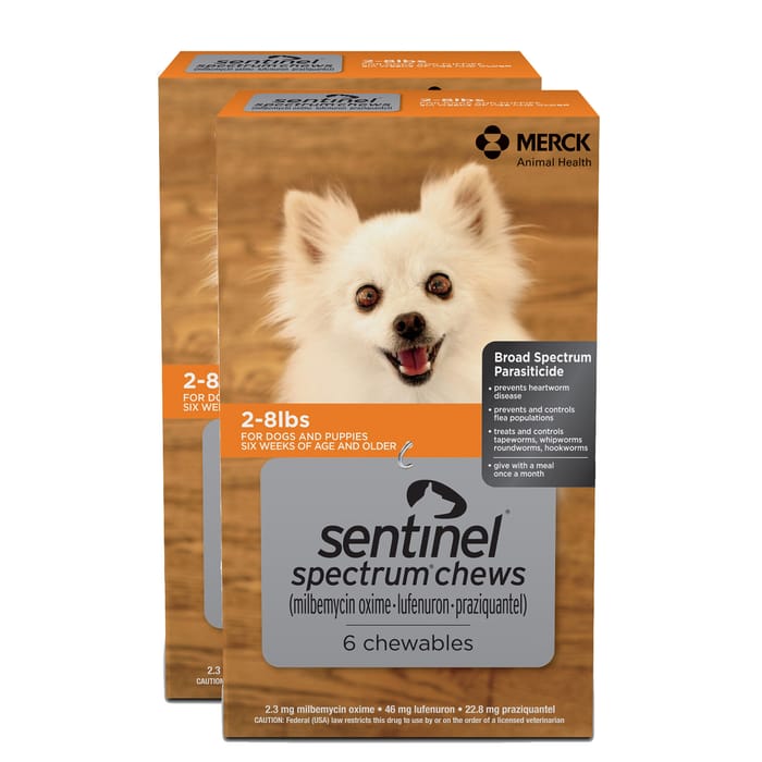 Sentinel Spectrum 12pk 2-8 lbs product detail number 1.0