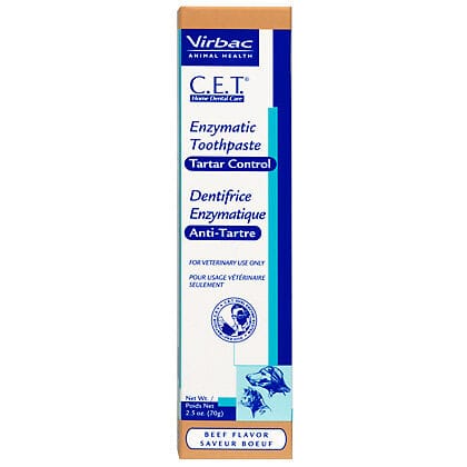C.E.T. Enzymatic Toothpaste Beef Flavor 2.5 oz product detail number 1.0