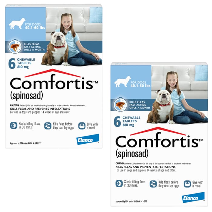 Comfortis 12pk Dogs 40.1-60 lbs product detail number 1.0