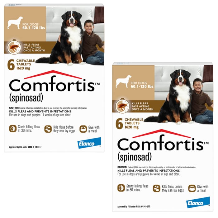 Comfortis 12pk Dogs 60.1-120 lbs product detail number 1.0
