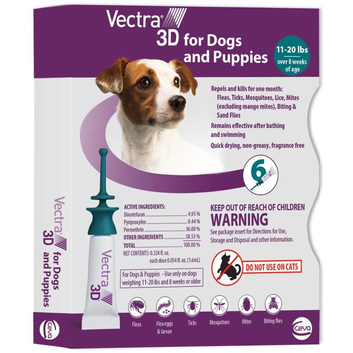 Vectra 3D 11-20 lbs 6 pk (Teal) product detail number 1.0