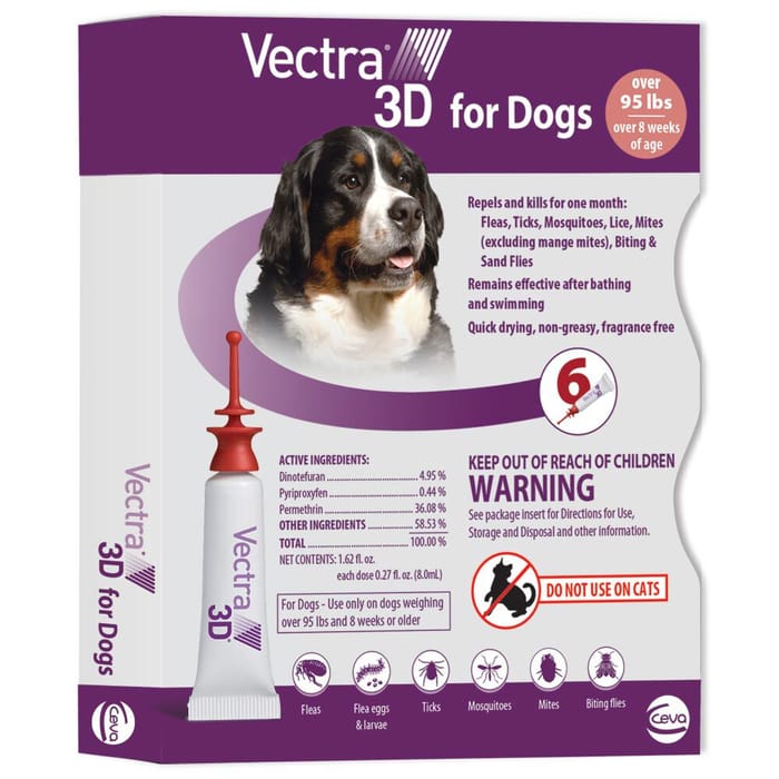 Vectra 3D Over 95 lbs 6 pk (Red) product detail number 1.0