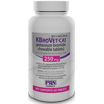 KBroVet-CA1 (Potassium Bromide) 250 mg Chewable Tablets 60 ct-product-tile