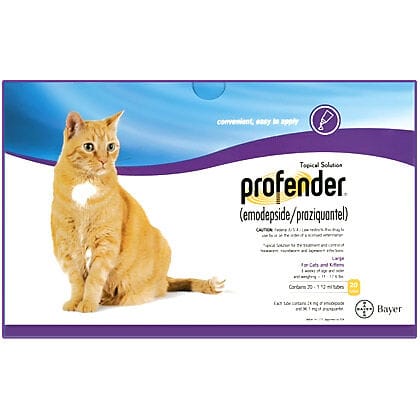 Profender Cat Dewormer Cat 1.12 ml Large single dose product detail number 1.0
