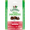 Greenies Pill Pockets Tablet Size Natural Hickory Smoke Flavored Dog Treats 30 Treats