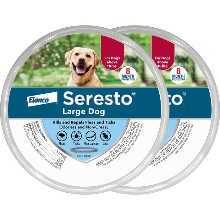 Seresto for Large Dogs 2pk Bundle over 18lbs, 27.5" collar length product detail number 1.0