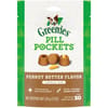 Greenies Pill Pockets Capsule Size Natural Peanut Butter Flavored Dog Treats 30 Treats