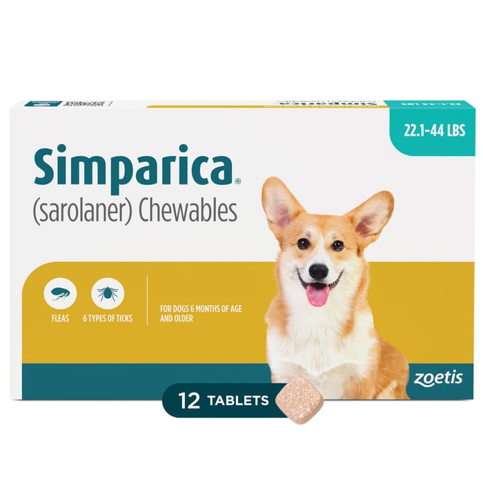 Simparica 12pk  22.1-44.0 lbs product detail number 1.0