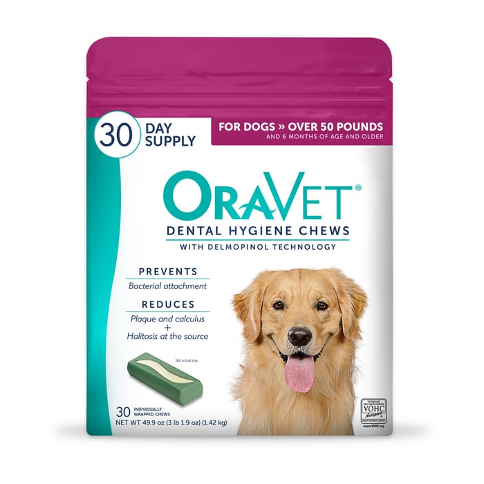 OraVet Dental Hygiene Chews Large 30 ct product detail number 1.0