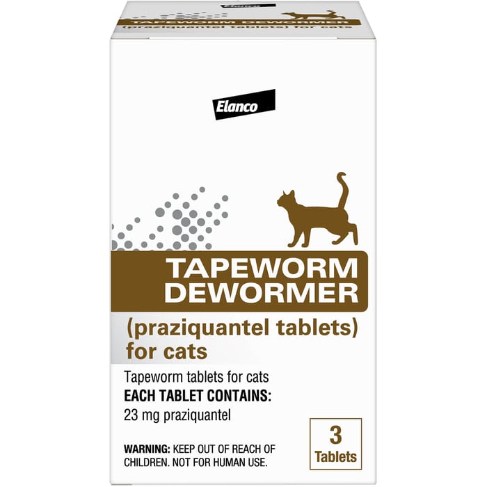 Elanco Tapeworm Dewormer Tablets for Cats 3 ct product detail number 1.0