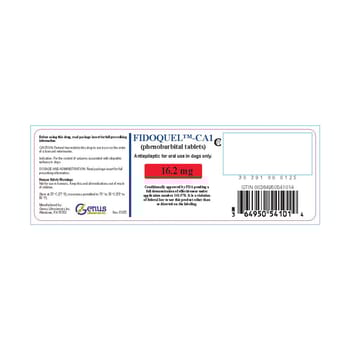 Fidoquel™ CA-1 (Phenobarbital Tablets) for Dogs - 16.2 mg (sold per tablet)-product-tile