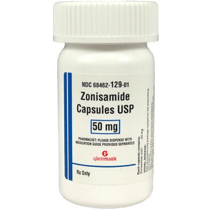Zonisamide Capsules 50 mg (sold per capsule) product detail number 1.0