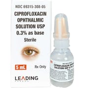 Ciprofloxacin Hydrochloride Ophthalmic Solution