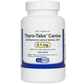 Levothyroxine Sodium Tablets (Thyro-Tabs) 0.1 mg (sold per tablet)-product-tile