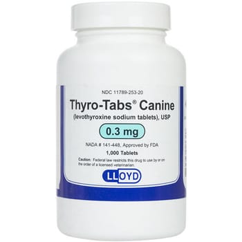 Levothyroxine Sodium Tablets (Thyro-Tabs) 0.3 mg (sold per tablet)-product-tile