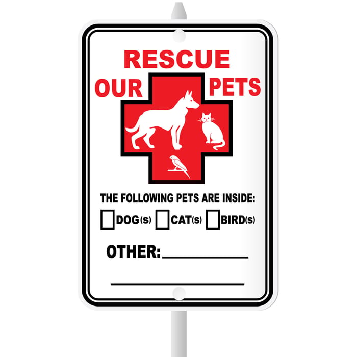 Rescue Our Pets Sign Lawn Sign product detail number 1.0